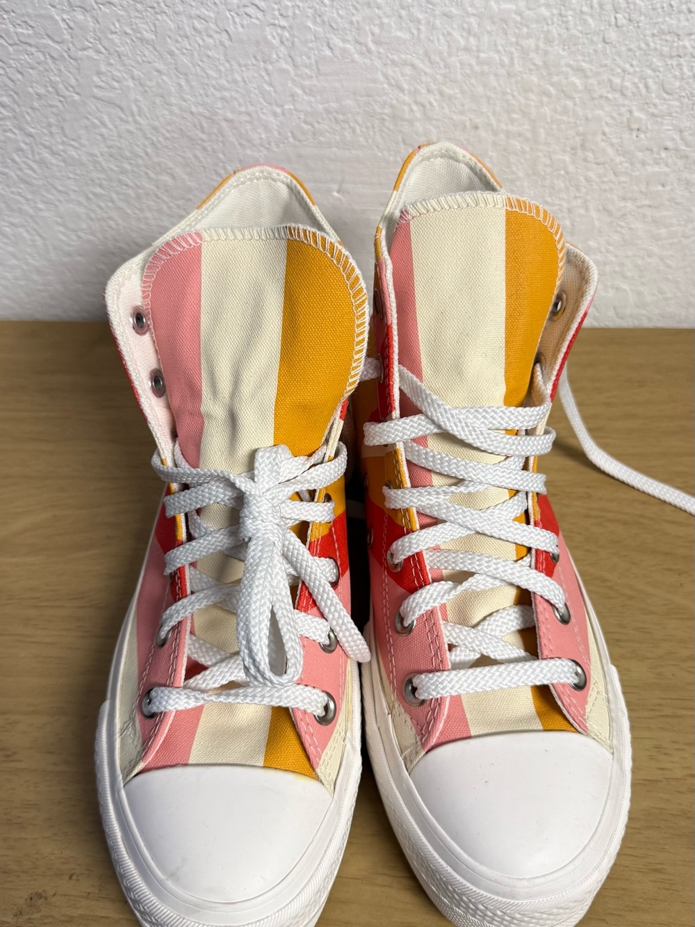 Canvas platform sneakers, Converse Chuck Taylor All Star Lift Hi Summer Spirit - Picture 3 of 8